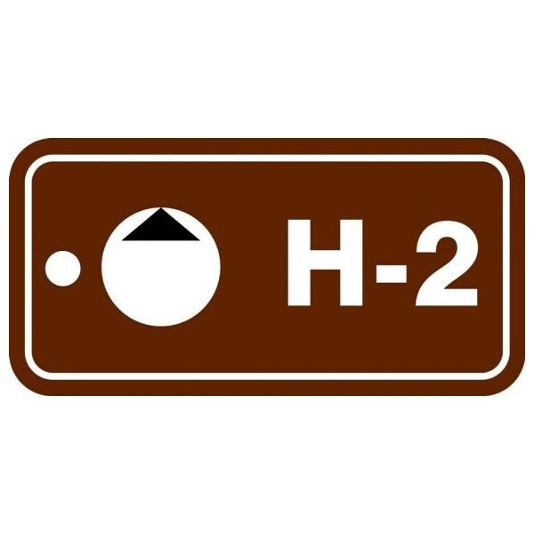 Accuform RP-Plastic, 3-1/4 in Width, 0.075 in Height, , 5 PK TDF502XVM - main